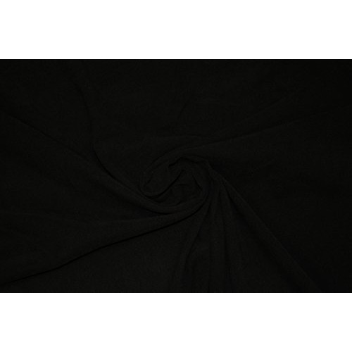 Classic Moleskin Fabric, Suede Top, Satin Back, 57 Wide Black