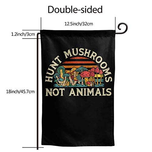 PXY Yard Flags Hunt Mushrooms Not Animals Mycology Foraging Morel ...