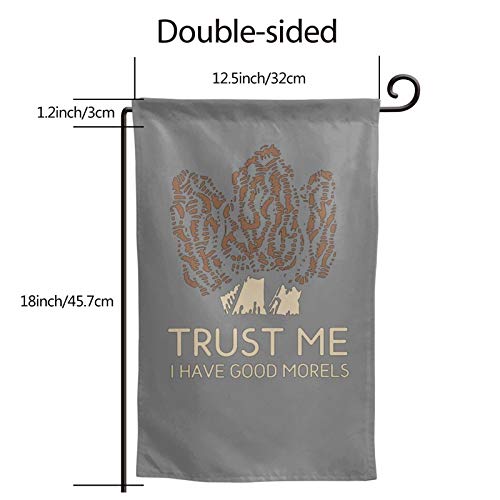 PXY Yard Flags Morel Mushroom Funny Foraging Morels Gift Garden Fl...