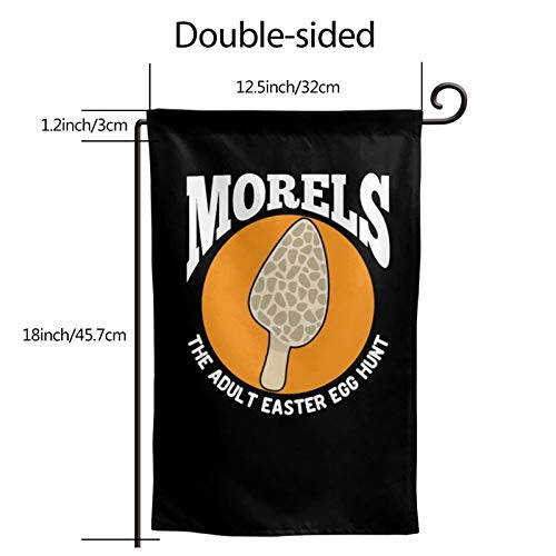 PXY Yard Flags Morels The Adult Easter Egg Hunt Garden Flag 12.5 ...