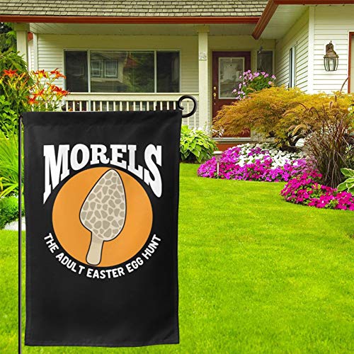 PXY Yard Flags Morels The Adult Easter Egg Hunt Garden Flag 12.5 ...