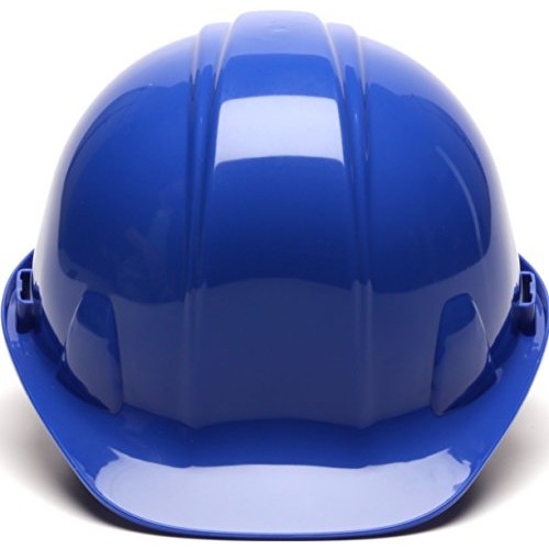 Pyramex Cap Style 4 Point Ratchet Suspension Hard Hat with Rain Tr...