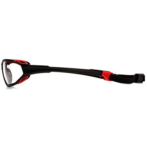 Pyramex Highlander Safety Eyewear, Clear Anti-Fog Lens With Black/...