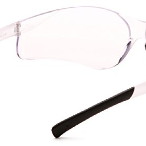 Pyramex Mini Ztek Safety Eyewear, Clear Anti-Fog Lens With Clear F...