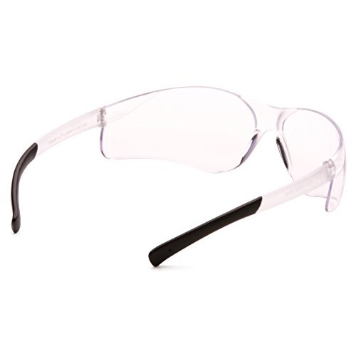 Pyramex Mini Ztek Safety Eyewear, Clear Anti-Fog Lens With Clear F...