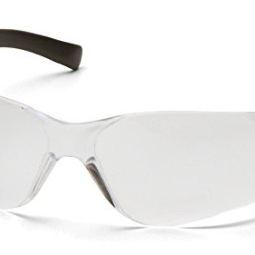 Pyramex Mini Ztek Safety Eyewear, Clear Anti-Fog Lens With Clear F...