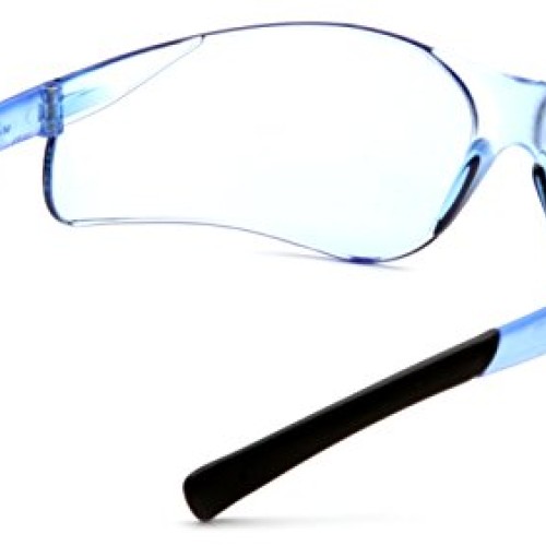 Pyramex Mini Ztek Safety Eyewear, Infinity Blue Lens With Infinity...
