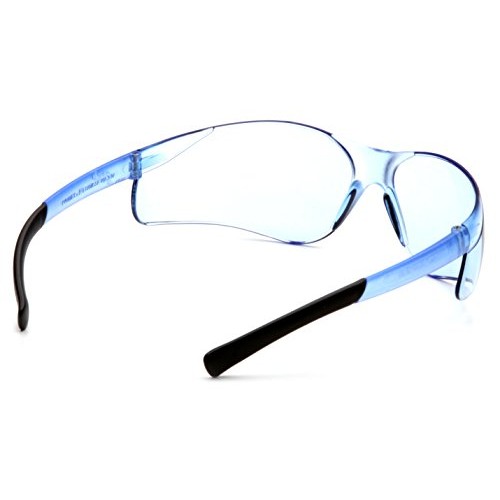 Pyramex Mini Ztek Safety Eyewear, Infinity Blue Lens With Infinity...