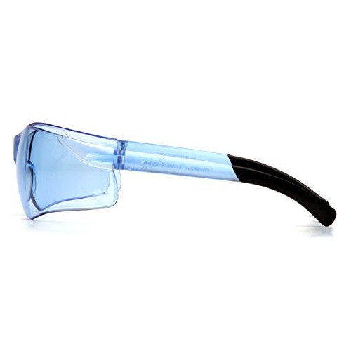 Pyramex Mini Ztek Safety Eyewear, Infinity Blue Lens With Infinity...