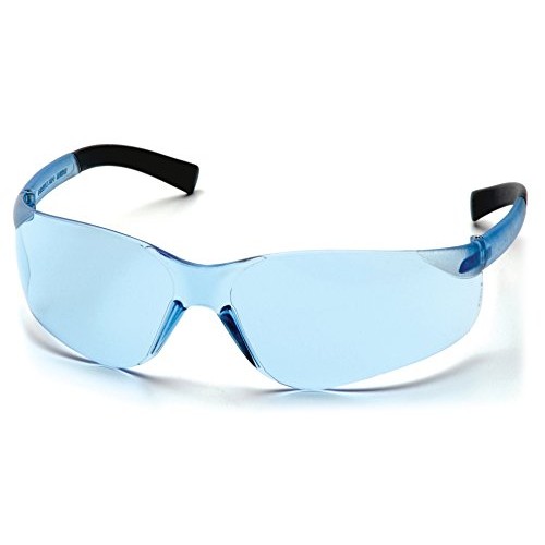 Pyramex Mini Ztek Safety Eyewear, Infinity Blue Lens With Infinity...