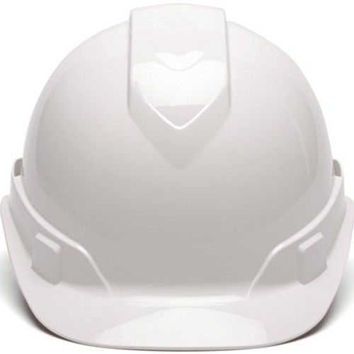 Pyramex Ridgeline Cap Style Hard Hat, 4-Point Ratchet Suspension, ...