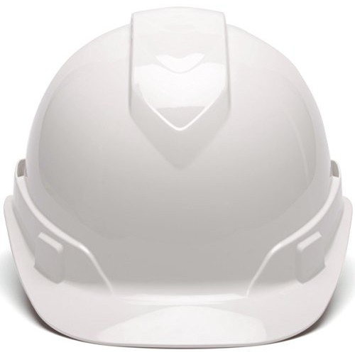 Pyramex Ridgeline Cap Style Hard Hat, 4-Point Ratchet Suspension, ...