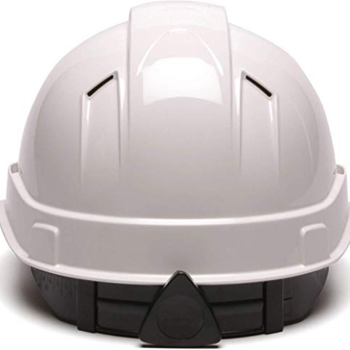 Pyramex Ridgeline Cap Style Hard Hat, Vented, 4-Point Ratchet Susp...