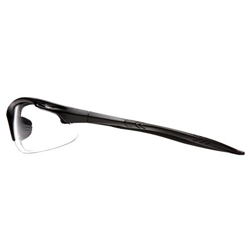 Pyramex Safety Avante Eyewear, Black Frame, Clear Lens