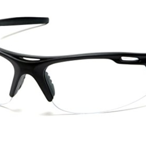 Pyramex Safety Avante Eyewear, Black Frame, Clear Lens