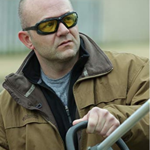 Pyramex Safety Highlander XP Eyewear, Black-Gray Frame/Clear Anti-...