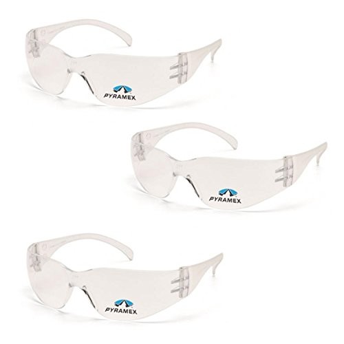 Pyramex Safety Intruder Reader Bifocals Clear Frame with Clear Len...