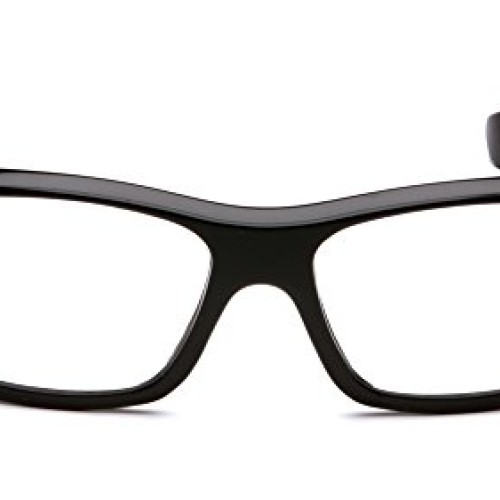 Pyramex Safety SB7910DRX Emerge Safety Glasses, Black Frame, Clear...