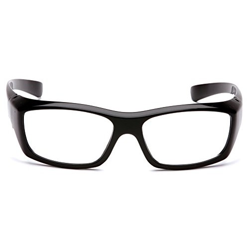 Pyramex Safety SB7910DRX Emerge Safety Glasses, Black Frame, Clear...