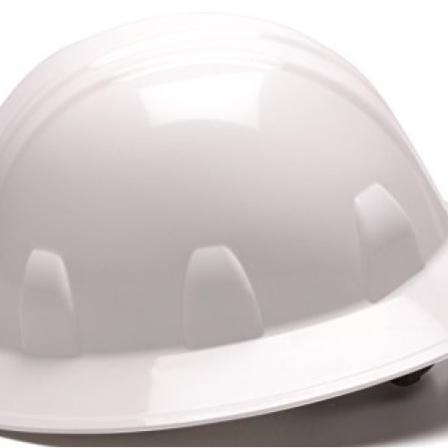 Pyramex Safety SL Series Full Brim Hard Hat, 4-Point Ratchet Suspe...