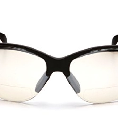 Pyramex V2 Readers Safety Eyewear, Indoor/Outdoor Mirror +2.0 Lens...