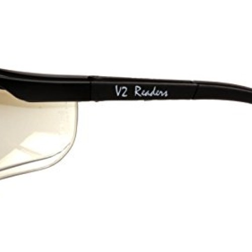 Pyramex V2 Readers Safety Eyewear, Indoor/Outdoor Mirror +2.0 Lens...