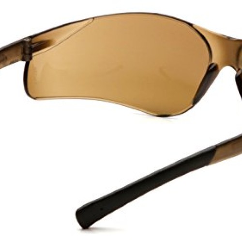 Pyramex Ztek Safety Glasses, Coffee Frame/Coffee Lens