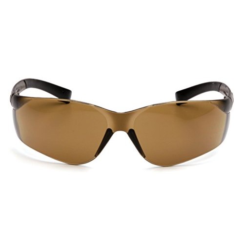 Pyramex Ztek Safety Glasses, Coffee Frame/Coffee Lens