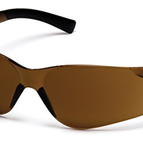 Pyramex Ztek Safety Glasses, Coffee Frame/Coffee Lens