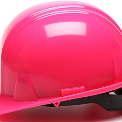 Pyramex HP14170 Hi Vis Pink Standard Shell 4 Pt Ratchet Suspension...