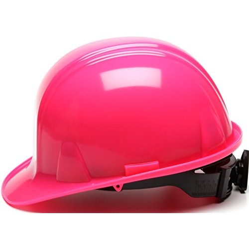 Pyramex HP14170 Hi Vis Pink Standard Shell 4 Pt Ratchet Suspension...