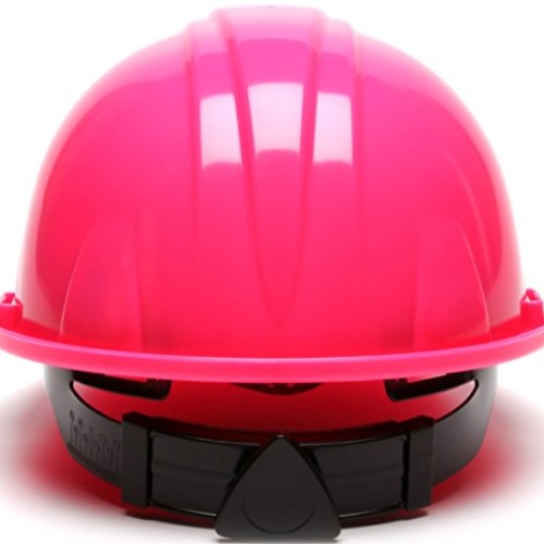 Pyramex HP14170 Hi Vis Pink Standard Shell 4 Pt Ratchet Suspension...