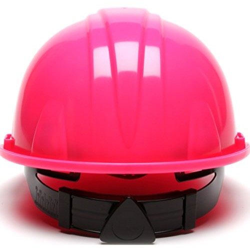 Pyramex HP14170 Hi Vis Pink Standard Shell 4 Pt Ratchet Suspension...