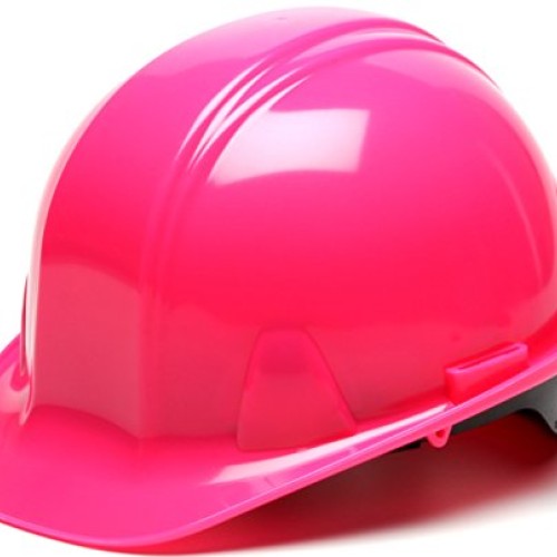 Pyramex HP14170 Hi Vis Pink Standard Shell 4 Pt Ratchet Suspension...