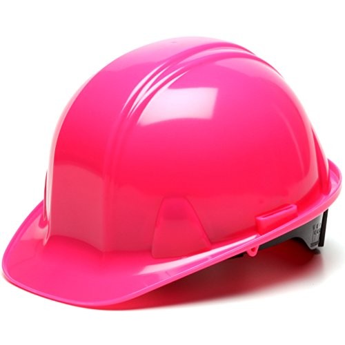 Pyramex HP14170 Hi Vis Pink Standard Shell 4 Pt Ratchet Suspension...