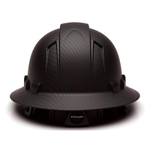 Pyramex Vented Full Brim RIDGELINE Patterned Hard Hat with 6 Point...