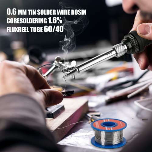 Soldering Iron Kit, 60W Soldering Iron with Interchangeable Iron T...