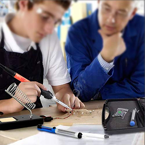 Soldering Iron Kit, 60W Upgraded Soldering Kits Adjustable Tempera...