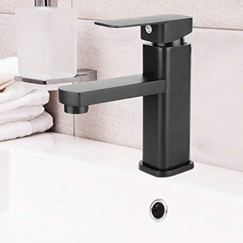 QASIN Basin Faucet Single Hole Sink Cold Hot Mixer Water Tap Water...
