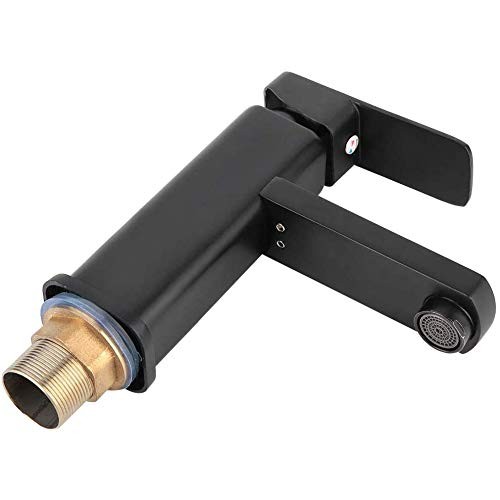 QASIN Basin Faucet Single Hole Sink Cold Hot Mixer Water Tap Water...