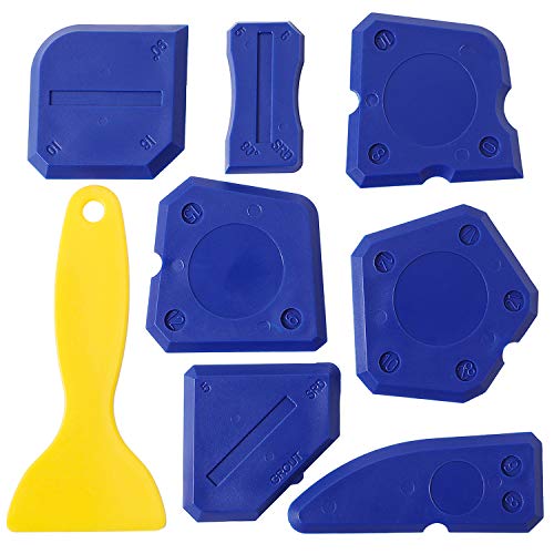 8 Pieces Caulk Tool Kit Sealant Silicone Finishing Tools Caulking ...