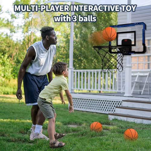 QDRAGON Mini Basketball Hoop, Over The Door Basketball Hoop Indoor...