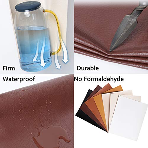 Self-Adhesive Leather Repair Patch,Leather Repair Tape 20×50cm/8×2...