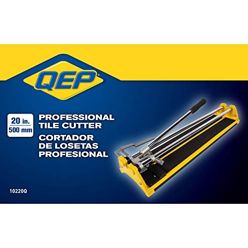 QEP 10220Q 20 Ceramic & Porcelain Tile Cutter with 1/2 Cutting W...