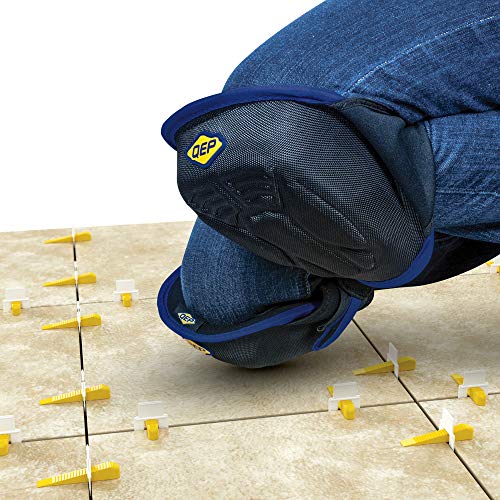 QEP F3 Stabilizer Knee Pads with Memory Foam, Gel Cushion, Neopren...