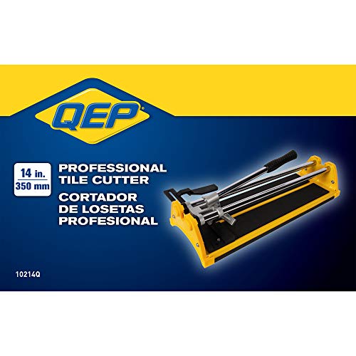 Tile Cutter, 1/2 in Cap, 14 in, Yellow
