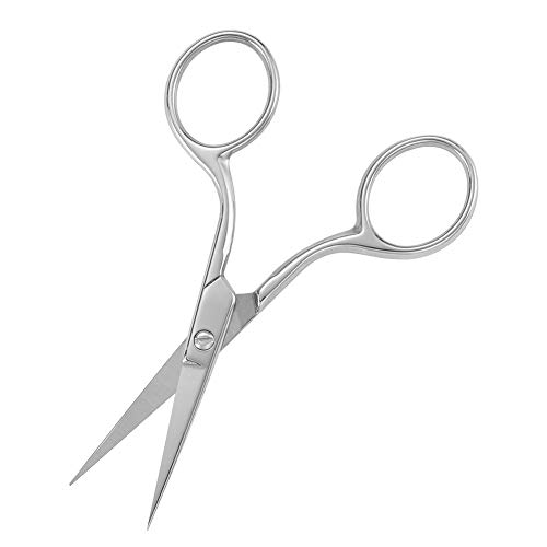Small Precision Embroidery Scissors, 4 Forged Stainless Steel Sha...