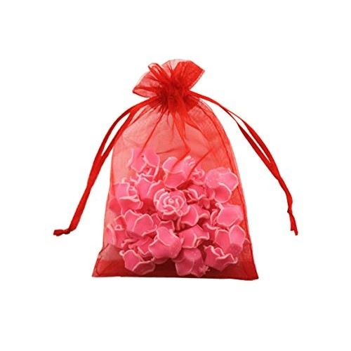 8 x 12 Inch 100 Drawstring Bags Gold Silver Fabric Jewelry Gift Po...