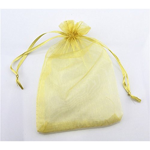 QIANHAILIZZ 50 Pack 12 x 16 Inch Drawstring Flower Bags Organza Je...