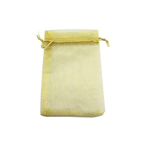 QIANHAILIZZ 50 Pack 12 x 16 Inch Drawstring Flower Bags Organza Je...